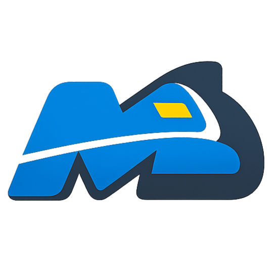 Mallard M - the minimalist visual identity mark for the Mallard custom Moodle theme and accordion filter plugin